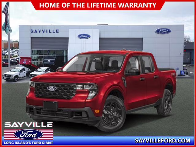 2026 Ruby Red Metallic Tinted Clearcoat Ford Maverick XLT AWD SuperCrew AWD Truck