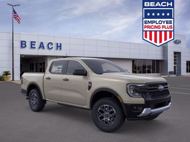 2026 Desert Sand Ford Ranger XLT 4X4 Truck