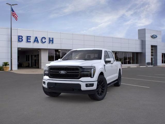 2026 Star White Metallic Tri-Coat Ford F-150 Lariat 4X4 Truck