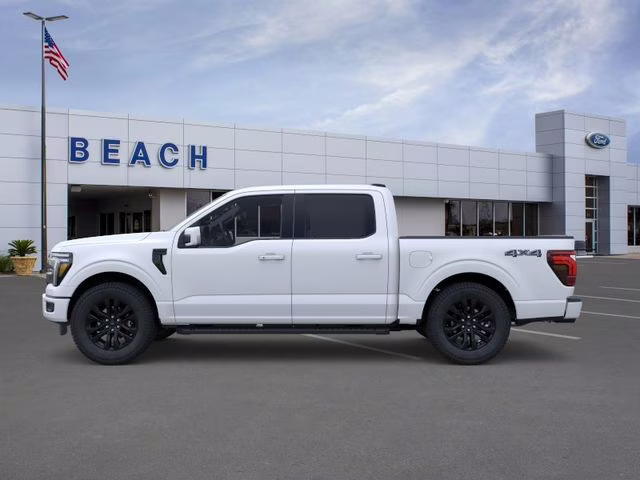 2026 Star White Metallic Tri-Coat Ford F-150 Lariat 4X4 Truck