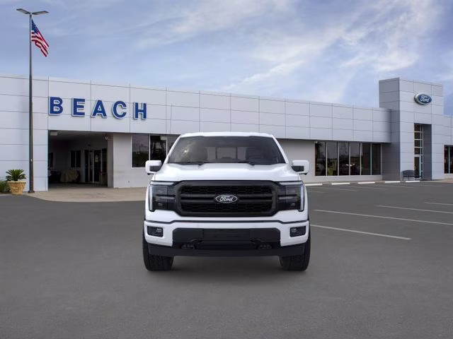 2026 Star White Metallic Tri-Coat Ford F-150 Lariat 4X4 Truck