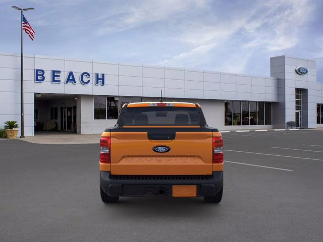 2026 Orange Fury Metallic Tri-Coat Ford Maverick XLT AWD Truck