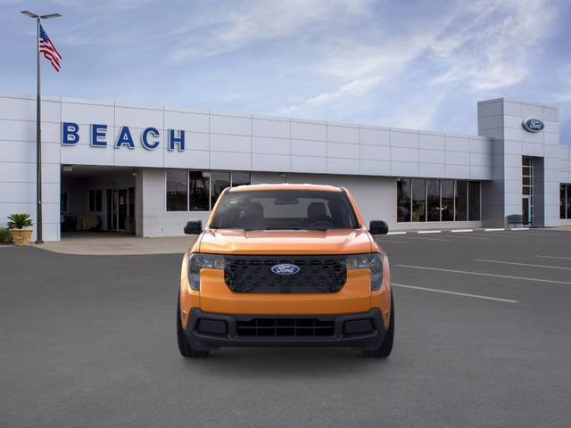 2026 Orange Fury Metallic Tri-Coat Ford Maverick XLT AWD Truck
