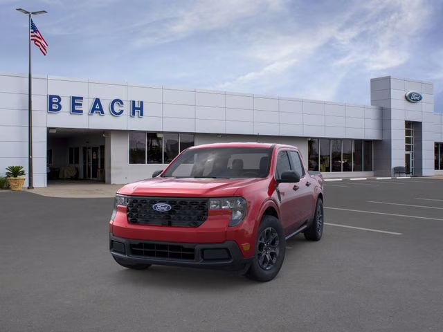 2026 Ruby Red Metallic Tinted Clearcoat Ford Maverick XLT AWD Truck