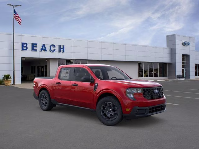 2026 Ruby Red Metallic Tinted Clearcoat Ford Maverick XLT AWD Truck