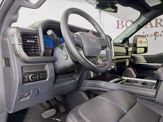 2026 Star White Metallic Tri-Coat Ford Super Duty F-350 SRW Platinum Bozard Built 4X4 Truck