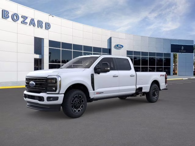 2026 Star White Metallic Tri-Coat Ford Super Duty F-350 SRW Platinum 4X4 Truck