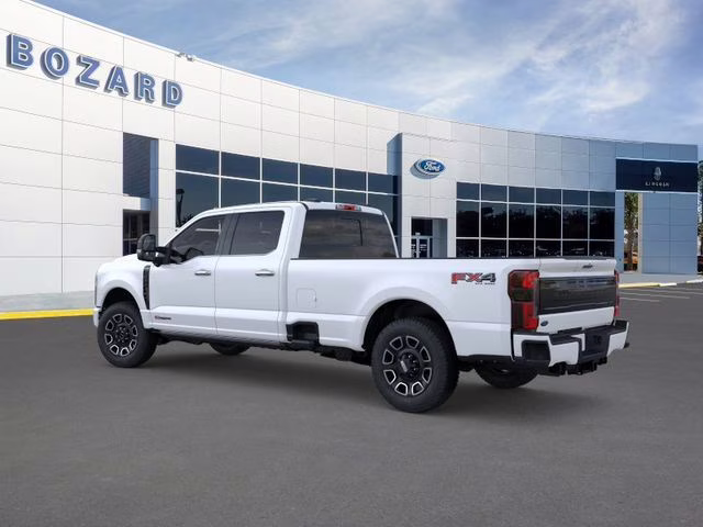 2026 Star White Metallic Tri-Coat Ford Super Duty F-350 SRW Platinum 4X4 Truck