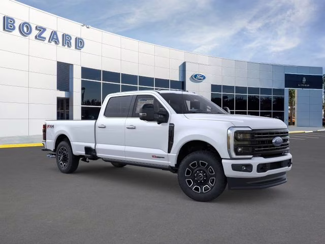 2026 Star White Metallic Tri-Coat Ford Super Duty F-350 SRW Platinum 4X4 Truck
