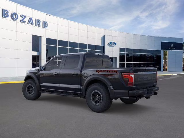 2025 Agate Black Metallic Ford F-150 Raptor 4X4 Truck