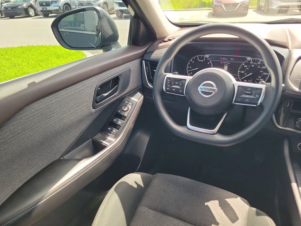 2021 Super Black Nissan Rogue S FWD SUV