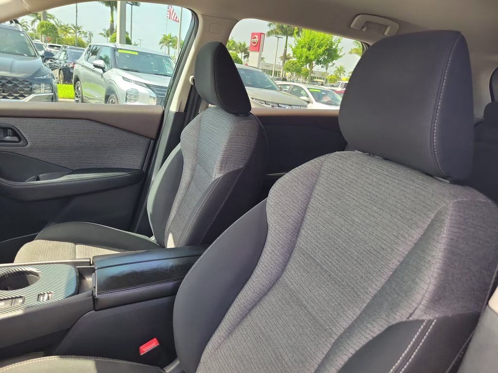 2021 Super Black Nissan Rogue S FWD SUV
