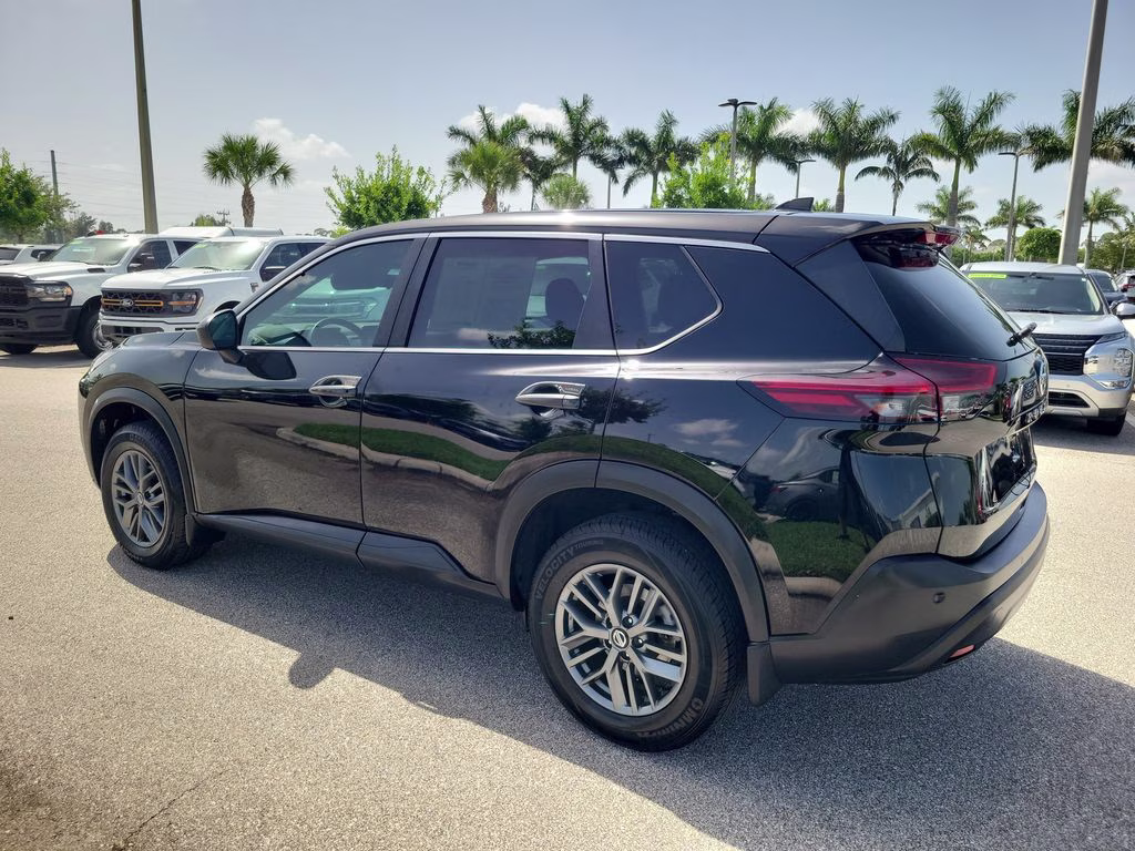 2021 Super Black Nissan Rogue S FWD SUV