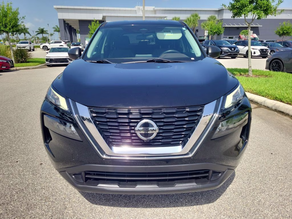 2021 Super Black Nissan Rogue S FWD SUV