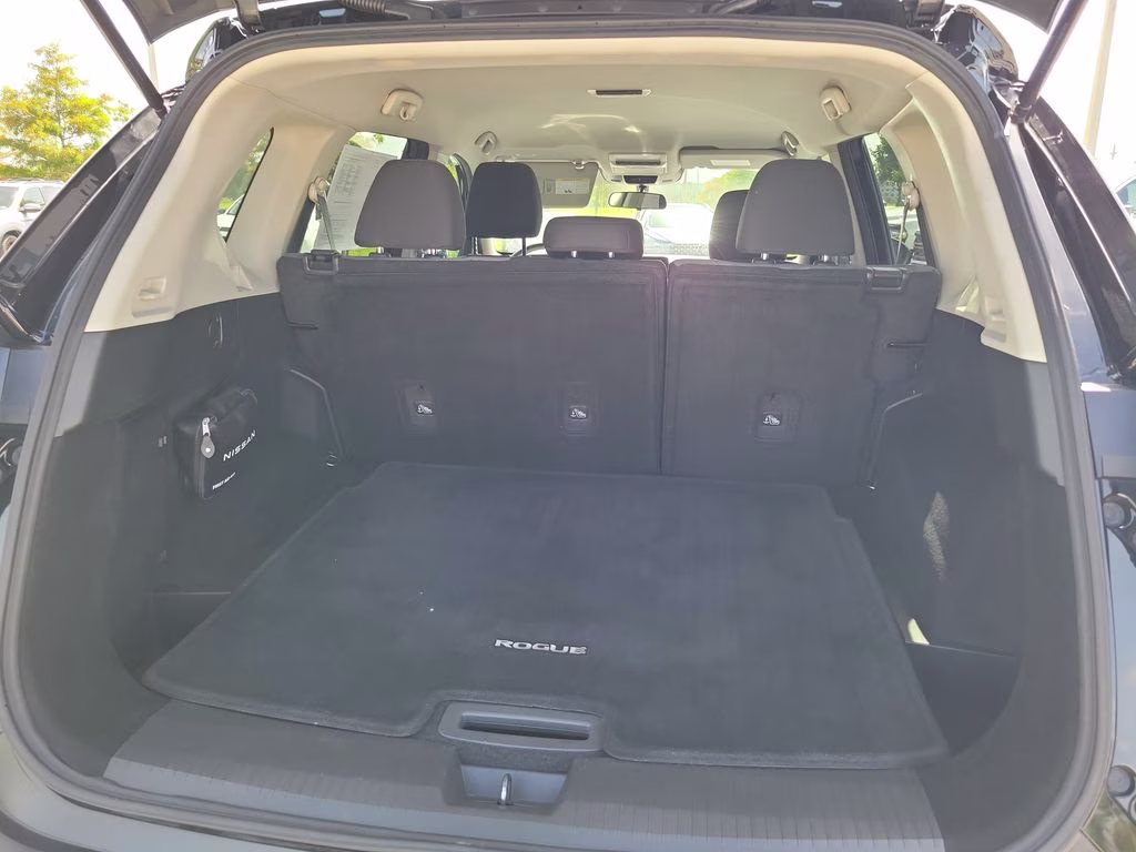 2021 Super Black Nissan Rogue S FWD SUV