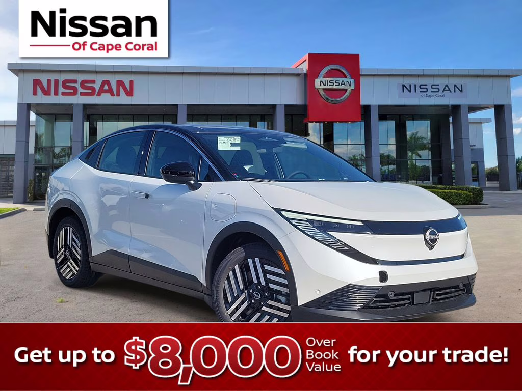 2026 White / Black Nissan LEAF SV+ FWD SUV