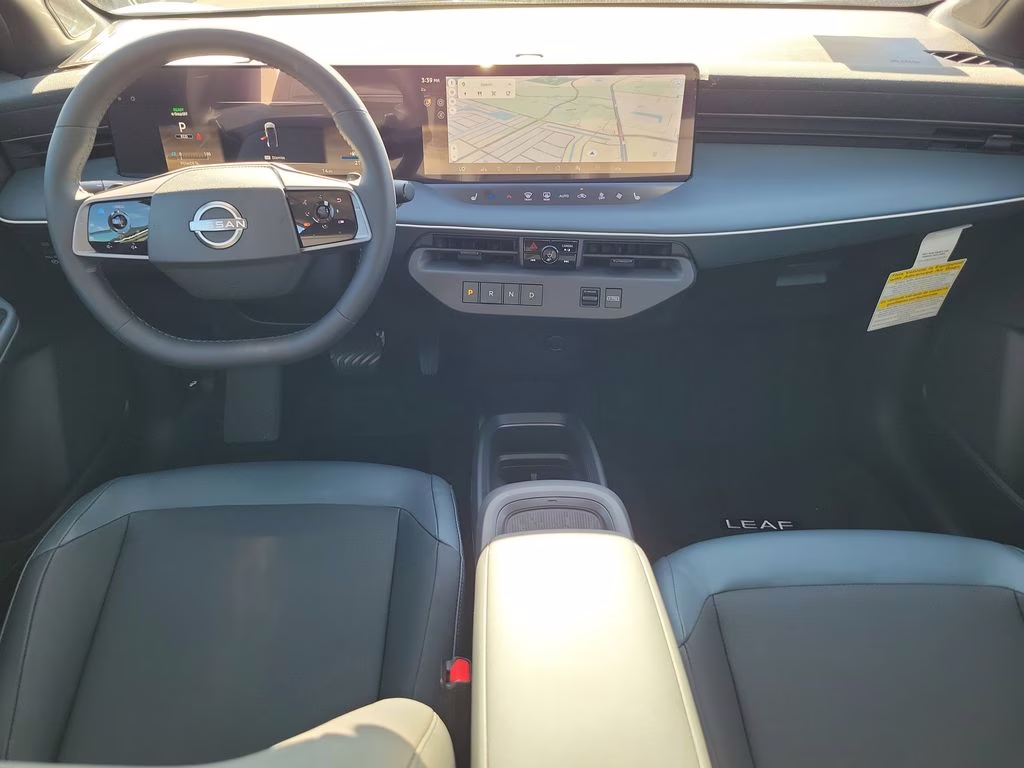 2026 White / Black Nissan LEAF SV+ FWD SUV