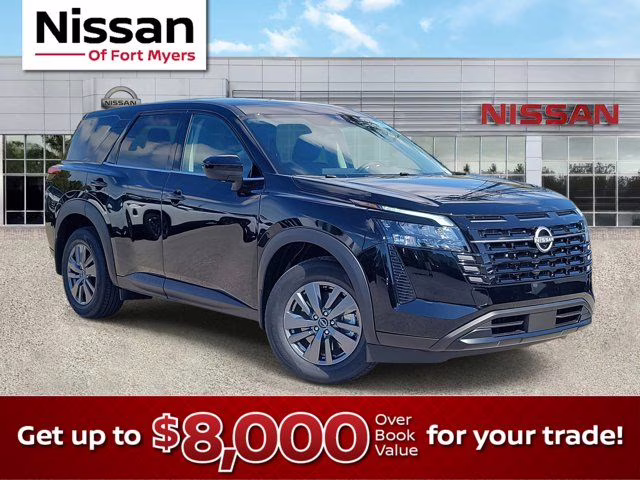 2026 Super Black Nissan Pathfinder S FWD SUV