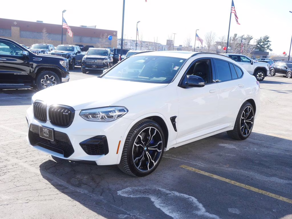 2021 Alpine White BMW X4 M Competition Package AWD SUV