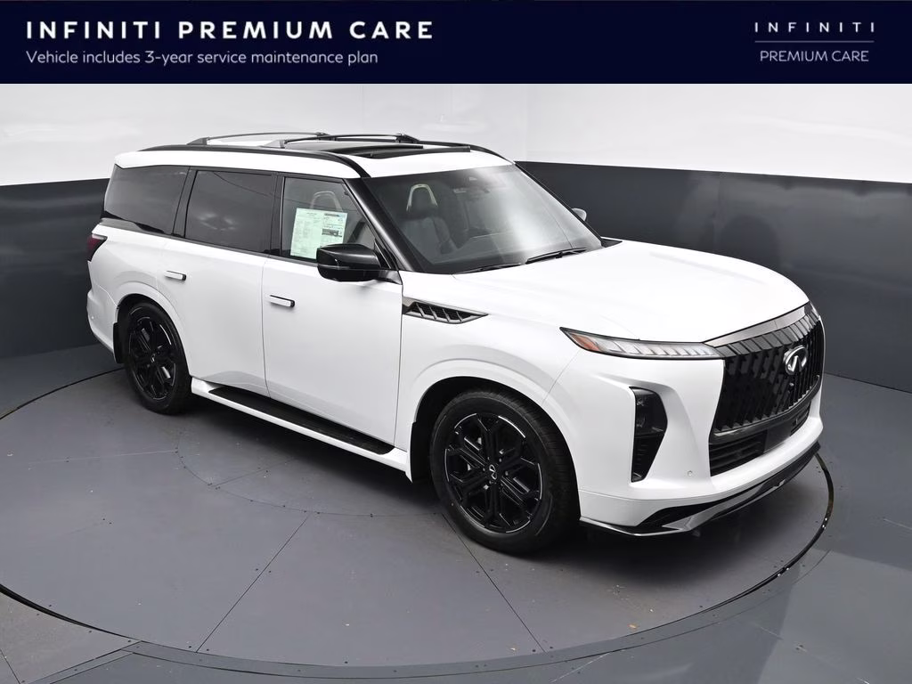 2026 Radiant White INFINITI QX80 SPORT 4X4 SUV