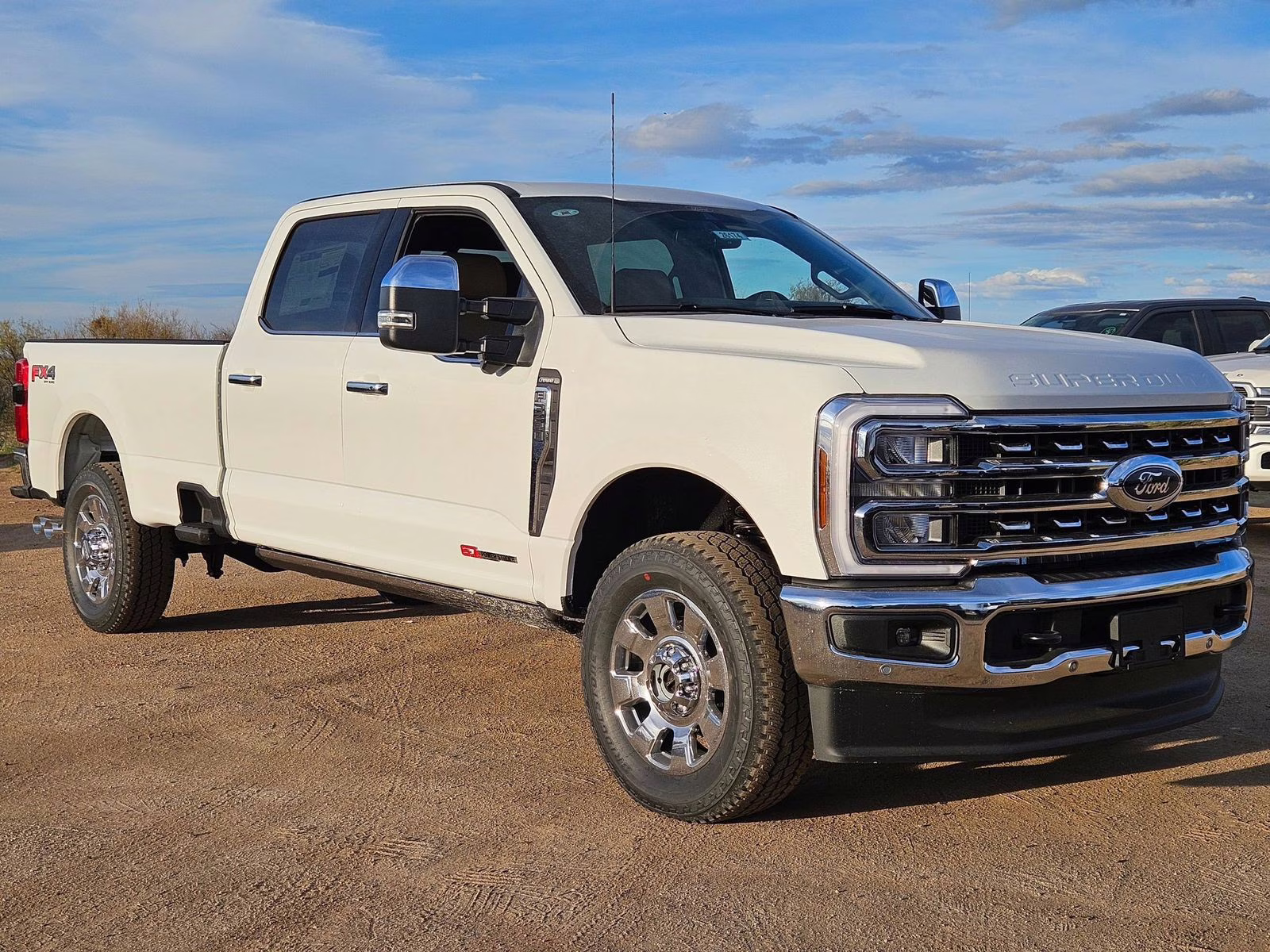 2026 White Metallic Ford Super Duty F-350 SRW Lariat 4X4 Truck