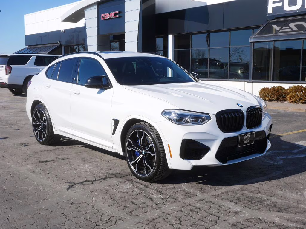 2021 Alpine White BMW X4 M Competition Package AWD SUV