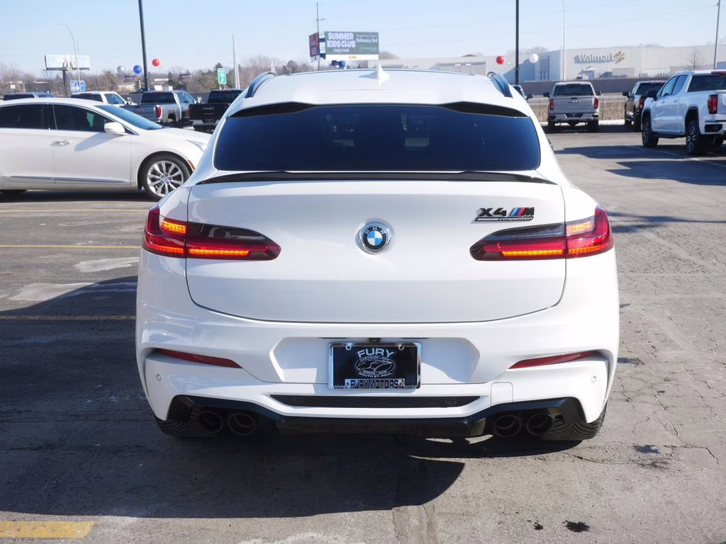 2021 Alpine White BMW X4 M Competition Package AWD SUV