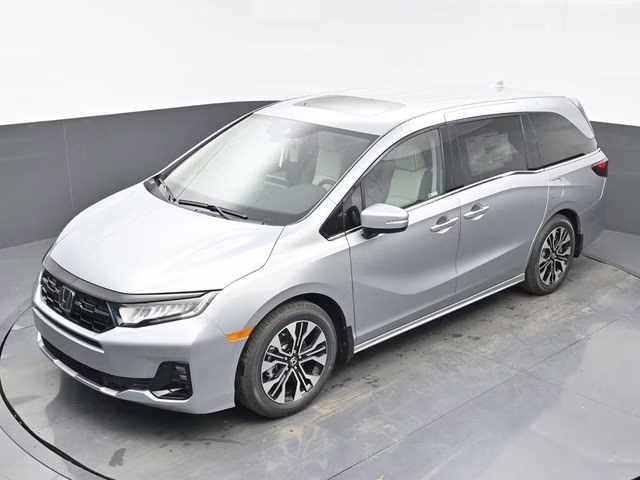 2026 Solar Silver Metallic Honda Odyssey Elite FWD Van