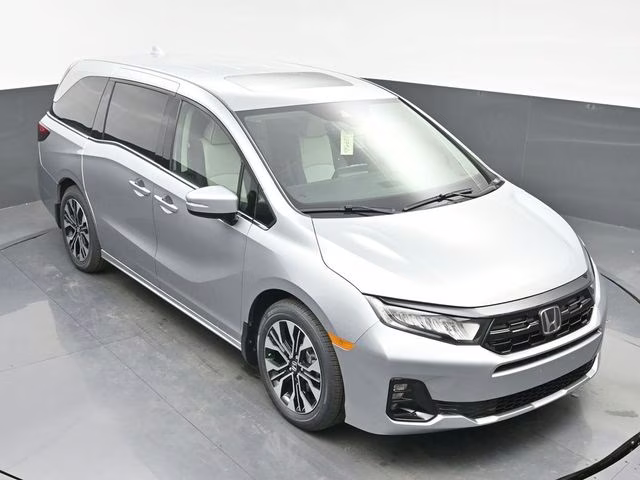 2026 Solar Silver Metallic Honda Odyssey Elite FWD Van