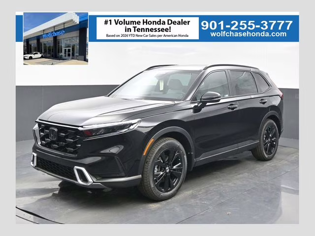 2026 Crystal Black Pearl Honda CR-V Hybrid Sport Touring AWD SUV