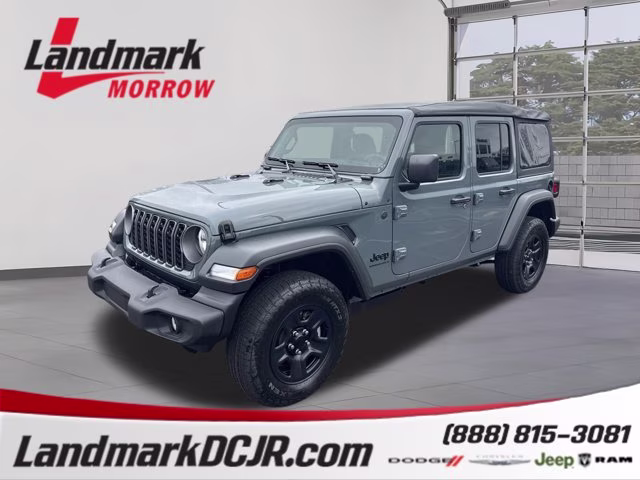 2026 Anvil Clearcoat Jeep Wrangler Sport 4X4 Convertible