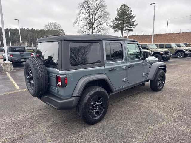 2026 Anvil Clearcoat Jeep Wrangler Sport 4X4 Convertible