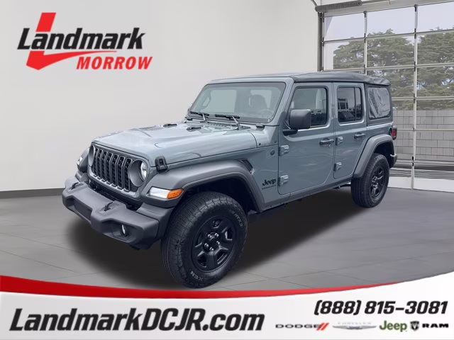 2026 Anvil Clearcoat Jeep Wrangler Sport 4X4 Convertible