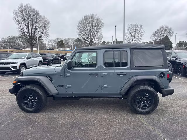 2026 Anvil Clearcoat Jeep Wrangler Sport 4X4 Convertible