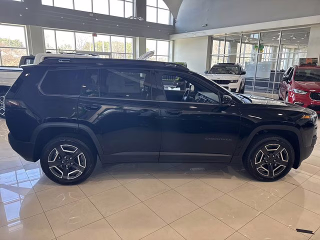 2026 Diamond Black Crystal Pearlcoat Jeep Cherokee Limited 4X4 SUV