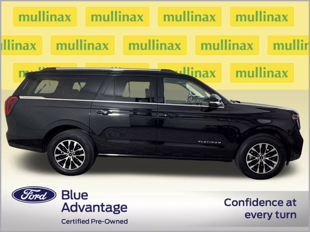 2025 Agate Black Metallic Ford Expedition Max Platinum 4X4 SUV