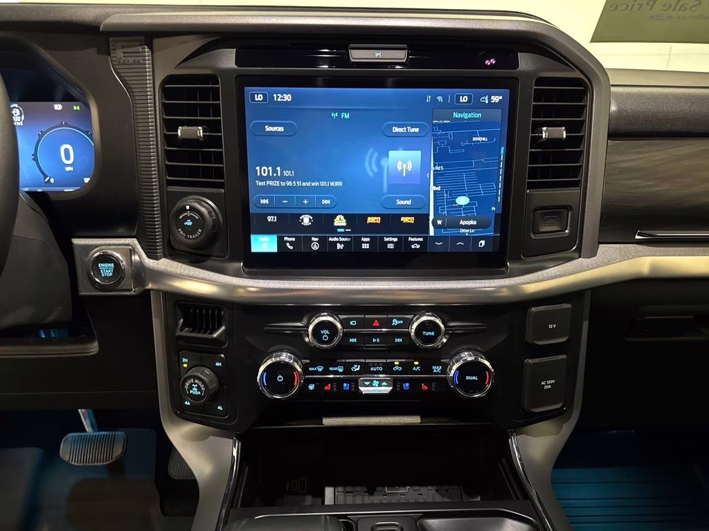 2025 Atlas Blue Metallic Ford F-150 Lariat 4X4 Truck