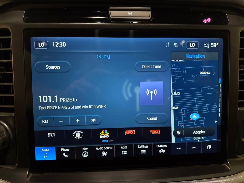 2025 Atlas Blue Metallic Ford F-150 Lariat 4X4 Truck