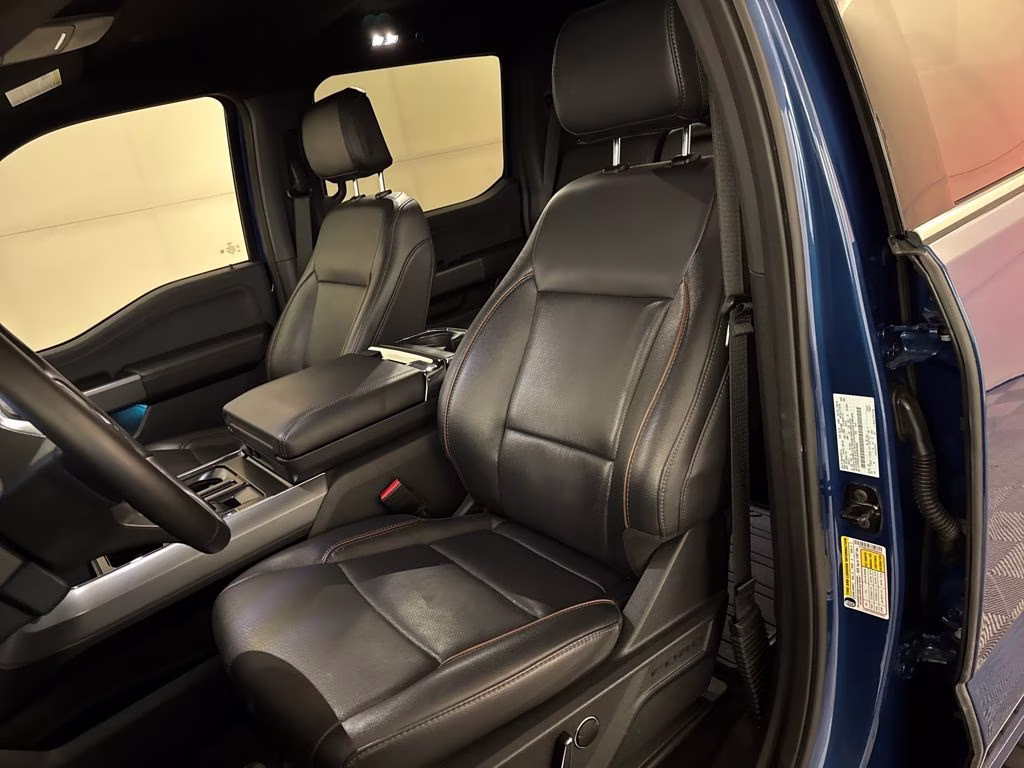 2025 Blue Metallic Ford F-150 Lariat 4X4 Truck