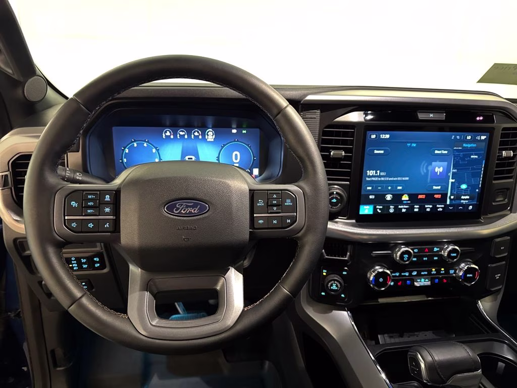 2025 Blue Metallic Ford F-150 Lariat 4X4 Truck