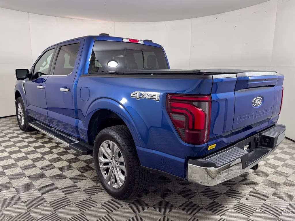 2025 Blue Metallic Ford F-150 Lariat 4X4 Truck