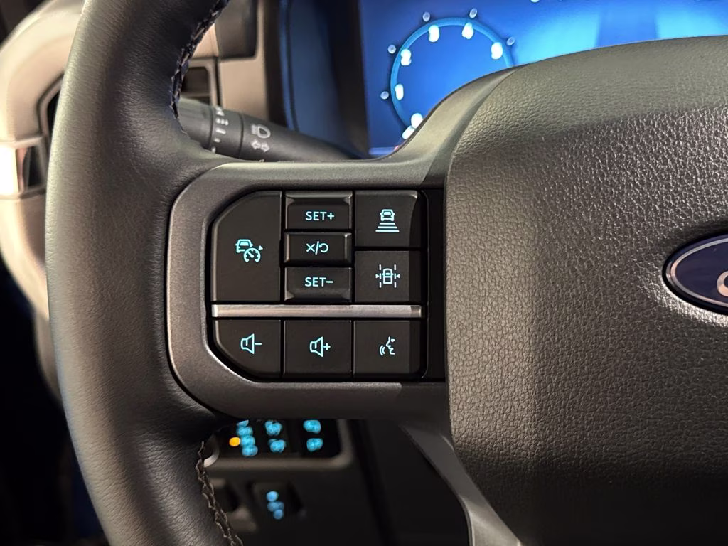 2025 Blue Metallic Ford F-150 Lariat 4X4 Truck