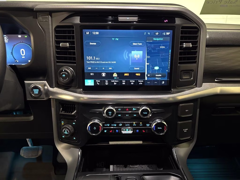 2025 Blue Metallic Ford F-150 Lariat 4X4 Truck