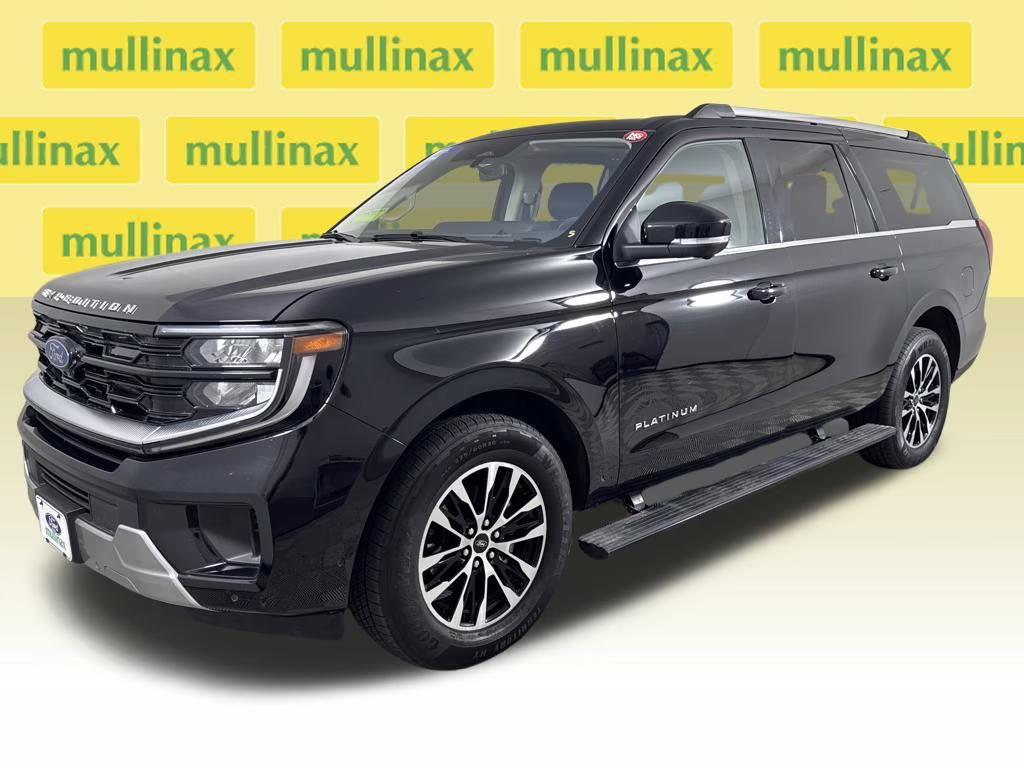 2025 Agate Black Metallic Ford Expedition Max Platinum 4X4 SUV