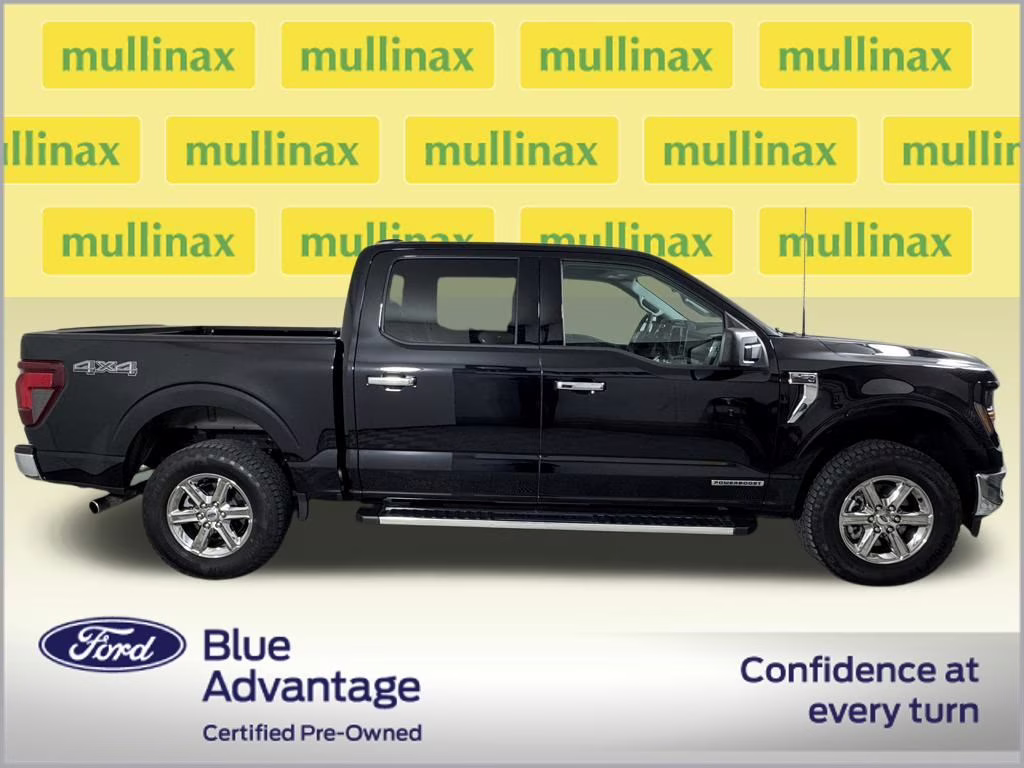 2025 Agate Black Metallic Ford F-150 XLT 4X4 Truck