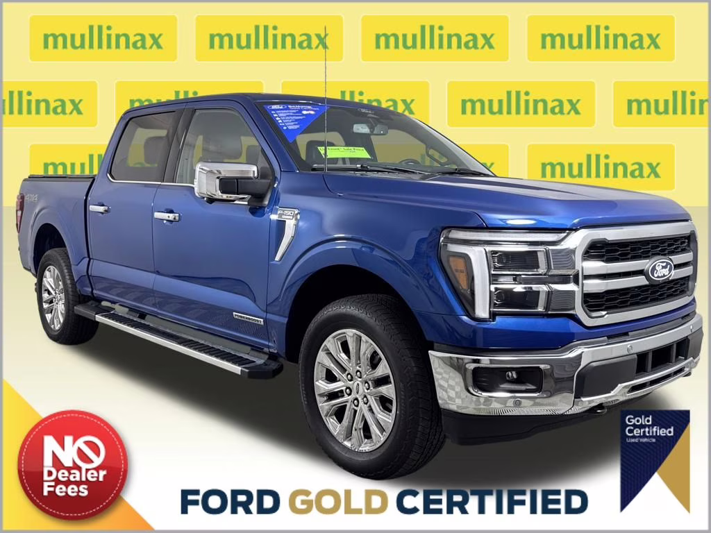 2025 Atlas Blue Metallic Ford F-150 Lariat 4X4 Truck