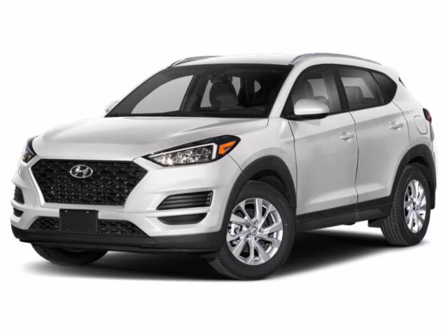 2019 White Hyundai Tucson SE FWD SUV