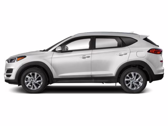 2019 White Hyundai Tucson SE FWD SUV