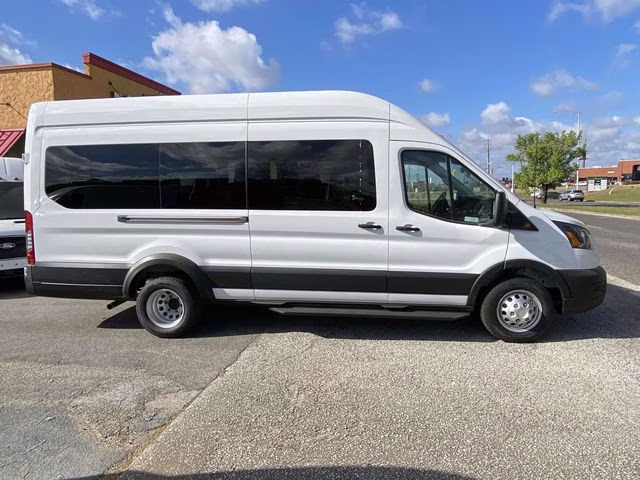 2026 Oxford White Ford Transit Cargo Van XL RWD Crossover