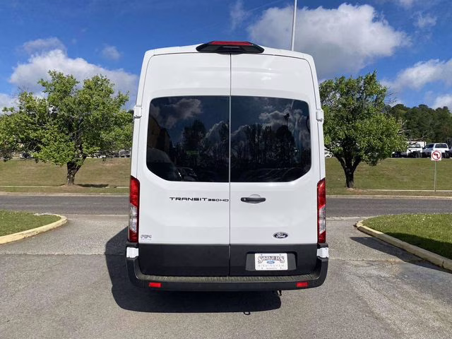 2026 Oxford White Ford Transit Cargo Van XL RWD Crossover